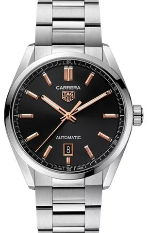 TAG Heuer Carrera WBN2113.BA0639 39mm Stainless steel Black