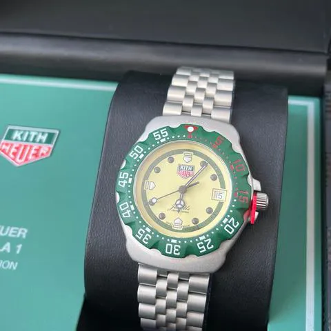 TAG Heuer Formula 1 Quartz WA121N.BA0023 35mm Stainless steel Yellow