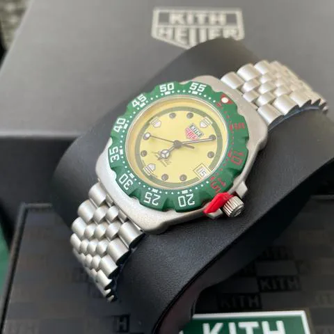 TAG Heuer Formula 1 Quartz WA121N.BA0023 35mm Stainless steel Yellow 4