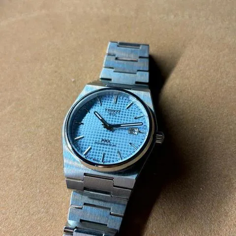 Tissot PRX T137.407.11.351.00 40mm Stainless steel Ice blue