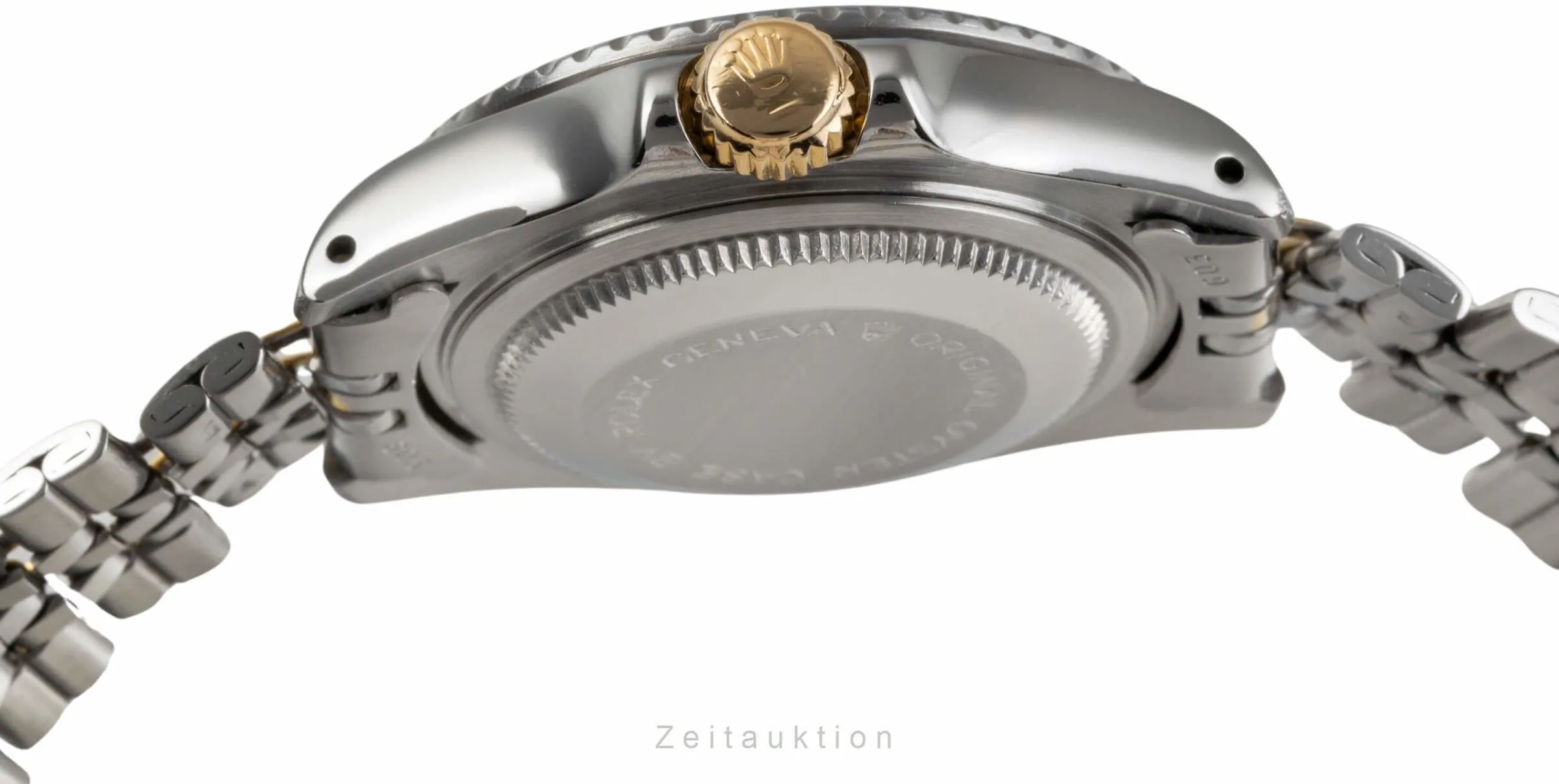 Tudor Lady-Sub 96093 27mm Yellow gold and Stainless steel Black 8