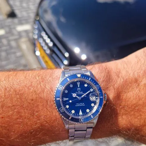 Tudor Submariner 75090 36mm Stainless steel Blue