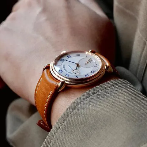 Urban Jürgensen 8 37mm Rose gold Silver 2