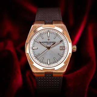 Vacheron Constantin Overseas 4500v/000r-b127 Rose gold Silver