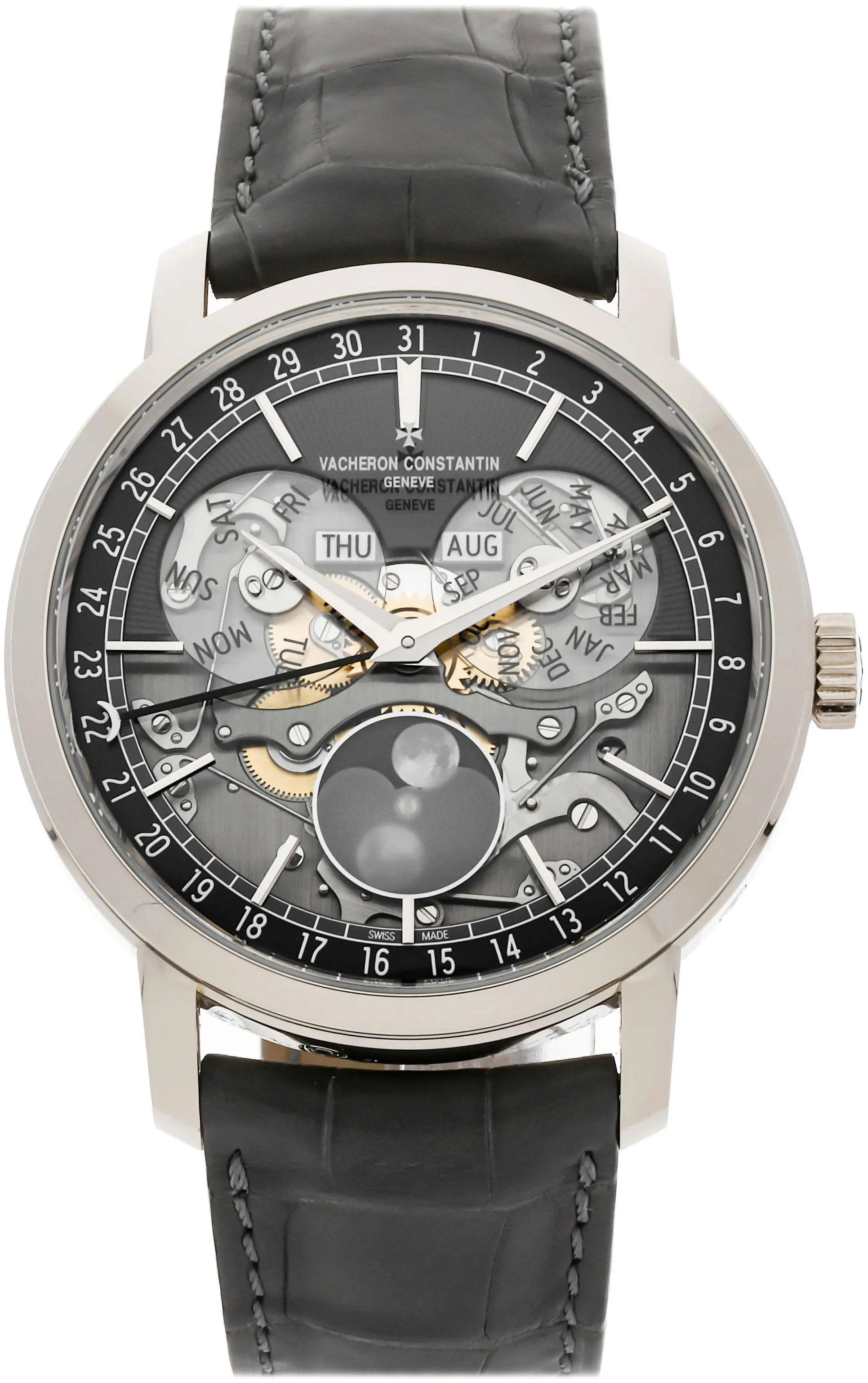 Vacheron Constantin Traditionnelle 4020T/000G-B655 41mm White gold Skeleton