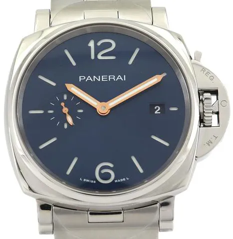 Panerai Luminor Marina PAM 01124 42mm Blue