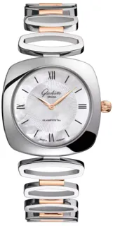 Glashütte Lady Collection Pavonia 1-03-02-05-06-14 Rose gold and Stainless steel White