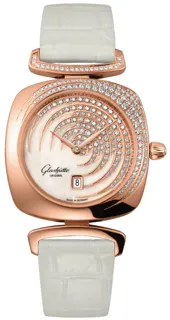 Glashütte Lady Collection Pavonia 1-03-01-03-15-01 Red gold White