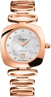 Glashütte Lady Collection Pavonia 1-03-01-08-05-14 Red gold White