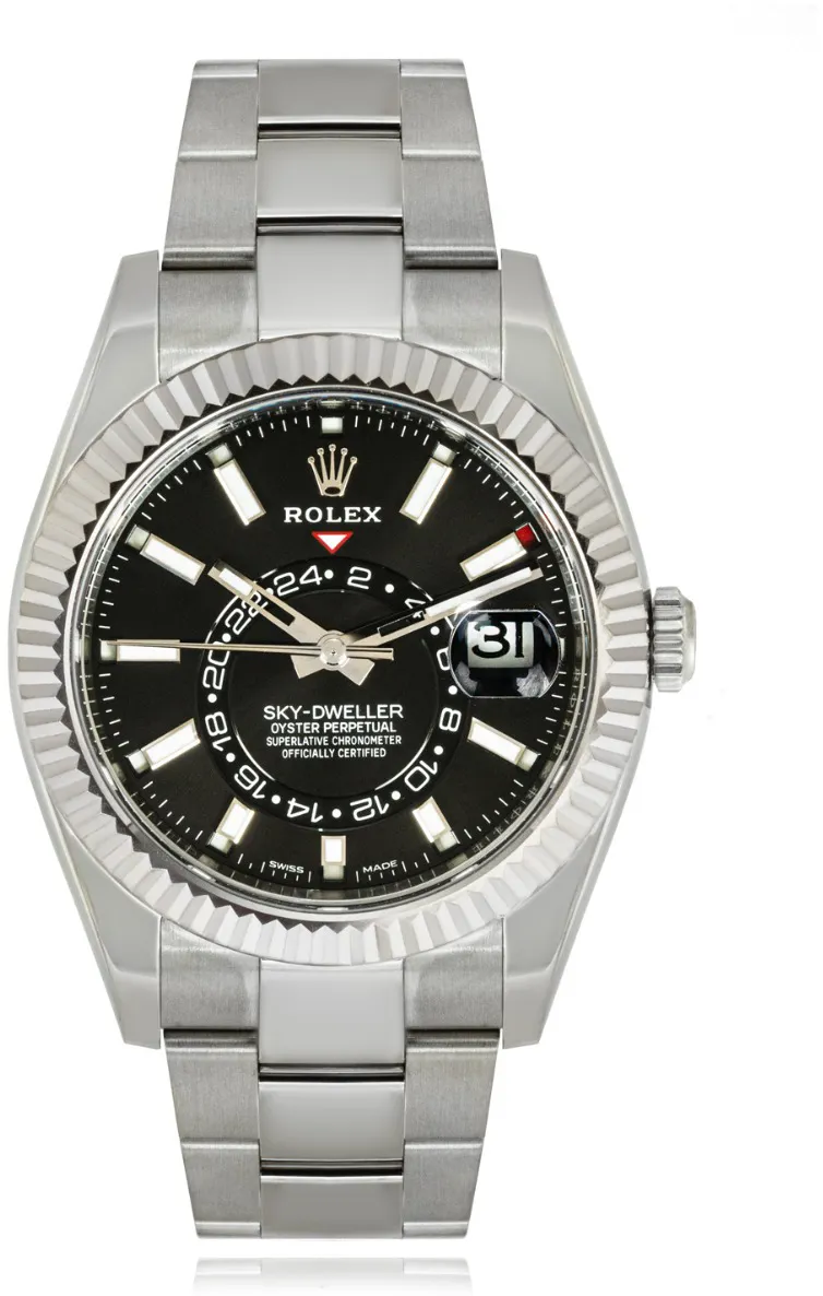 Rolex Sky-Dweller 326934 42mm Stainless steel Black