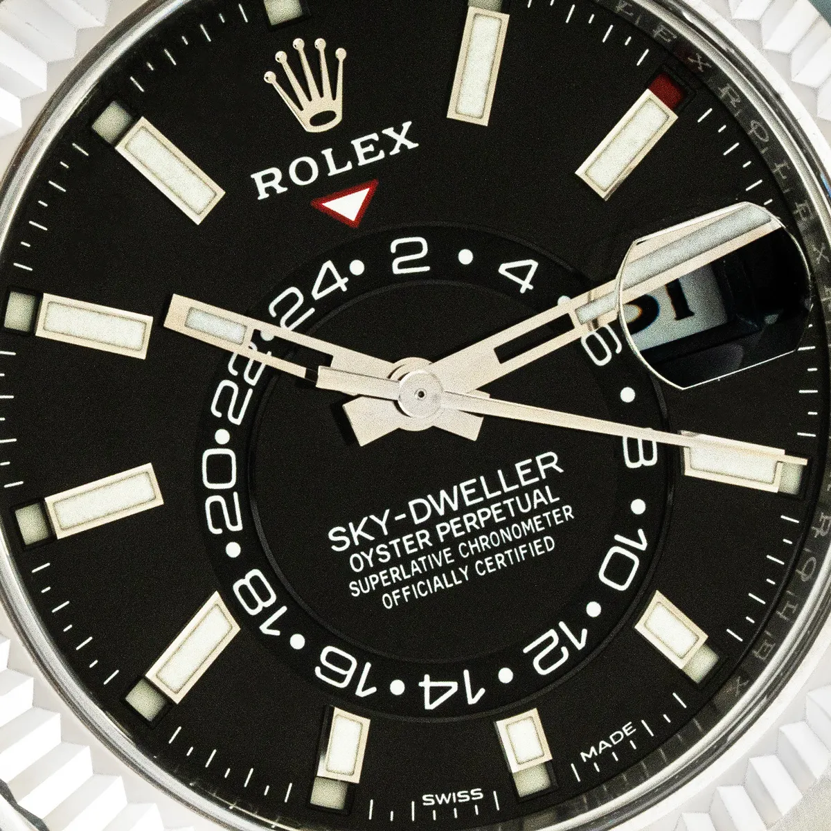 Rolex Sky-Dweller 326934 42mm Stainless steel Black 2