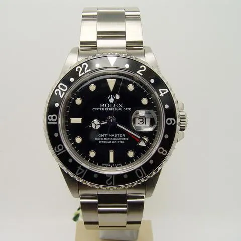 Rolex GMT-Master 16700 40mm Stainless steel Black