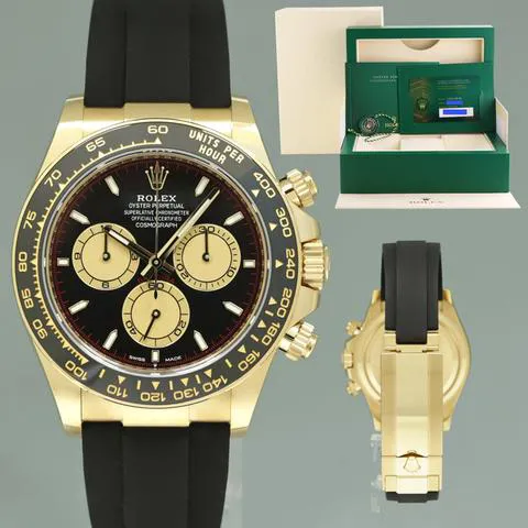 Rolex Daytona 126518ln 40mm Yellow gold Black