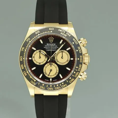 Rolex Daytona 126518ln 40mm Yellow gold Black 1