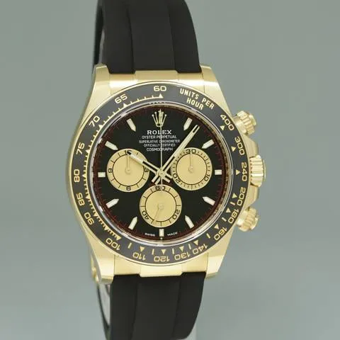 Rolex Daytona 126518ln 40mm Yellow gold Black 2