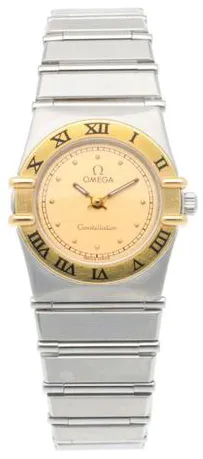 Omega Constellation Ladies 23.5mm Yellow gold and Stainless steel Gold 7