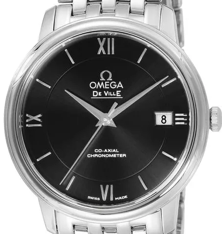 Omega De Ville Prestige 424.10.37.20.01.001 37mm Stainless steel Black