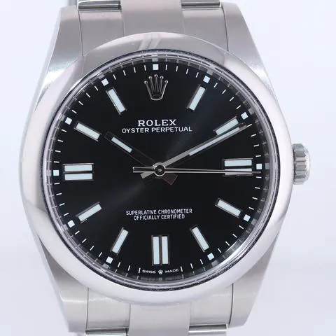 Rolex Oyster Perpetual 41 124300 41mm Stainless steel Black 2