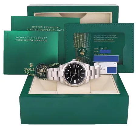 Rolex Oyster Perpetual 41 124300 41mm Stainless steel Black 7