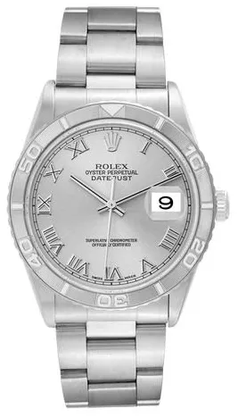 Rolex Datejust Turn-O-Graph 16264 36mm Stainless steel Silver 3