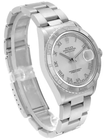 Rolex Datejust Turn-O-Graph 16264 36mm Stainless steel Silver 11