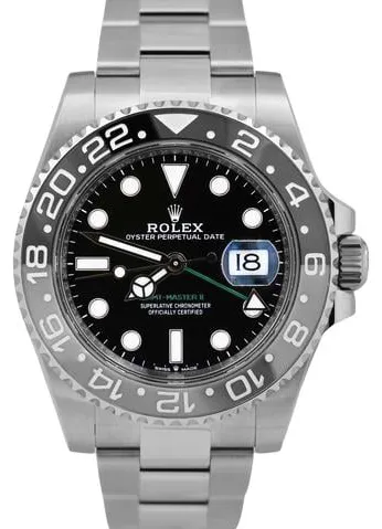 Rolex GMT-Master II 126710 40mm Stainless steel Black