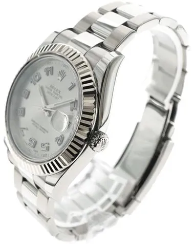 Rolex Datejust II 116334 41mm Yellow gold and Stainless steel Silver 1