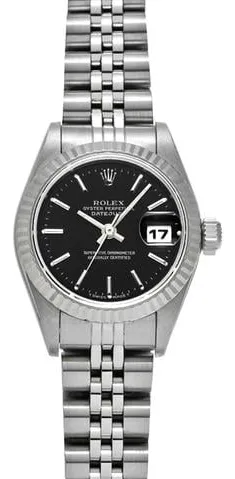 Rolex Lady-Datejust 69174 26mm Stainless steel Black