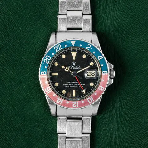 Rolex GMT-Master 1675 40mm Stainless steel Black