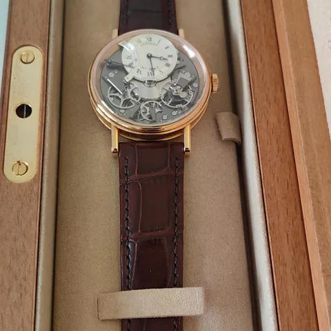 Breguet Tradition 7097BR/G1/9WU 40mm Rose gold Silver