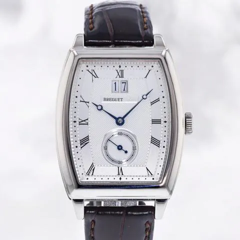 Breguet Héritage 5480BB/12/996 35mm White gold Silver