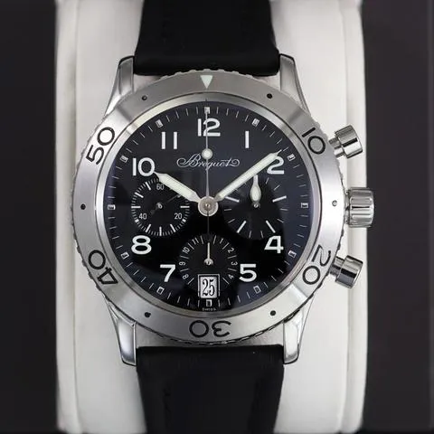 Breguet Type XX - XXI - XXII 3820ST/H2/9W6 39mm Stainless steel Black