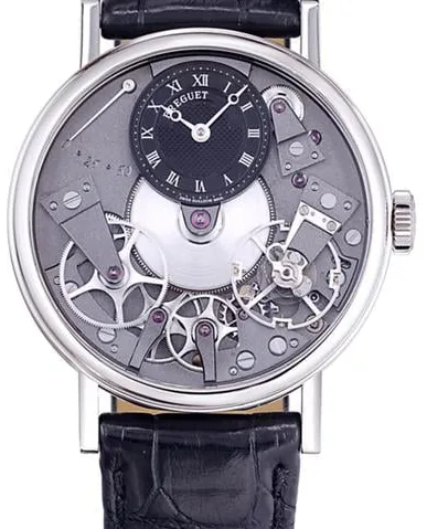 Breguet Tradition 7027BB/G9/9V6 37mm White gold Black