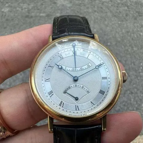 Breguet Classique 5207BA/12/9V6 39mm Yellow gold Silver