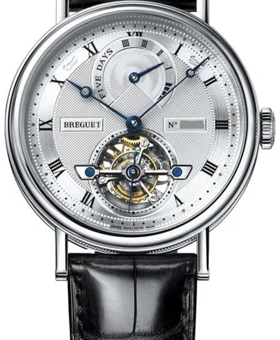 Breguet Classique Complications 5317pt/12/9v6 39mm Platinum Silver