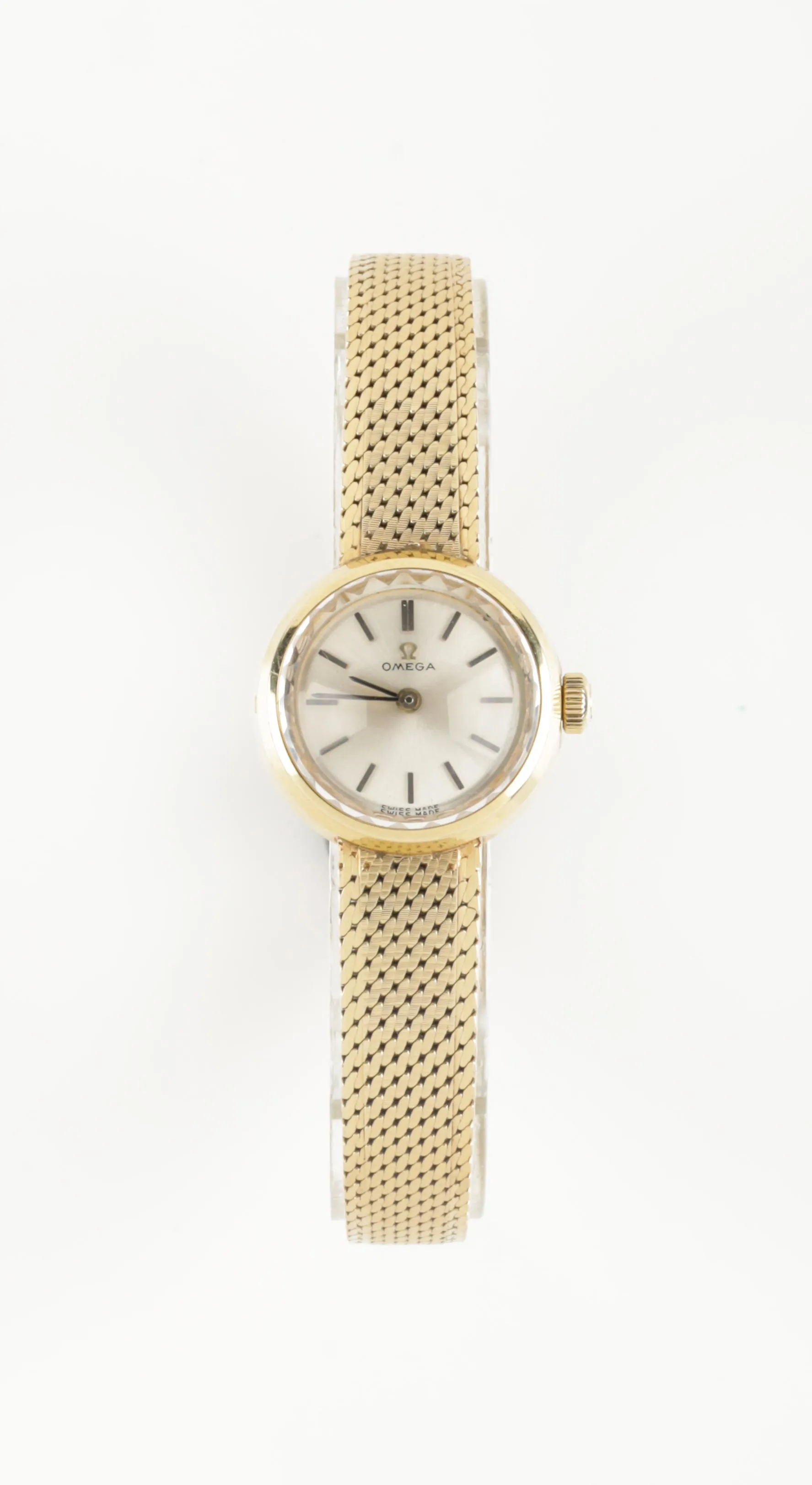 Omega 19mm Yellow gold Silvered