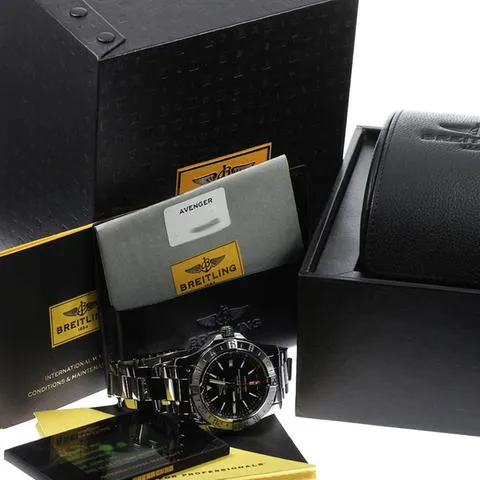 Breitling Avenger A32390 43mm Stainless steel Black 1