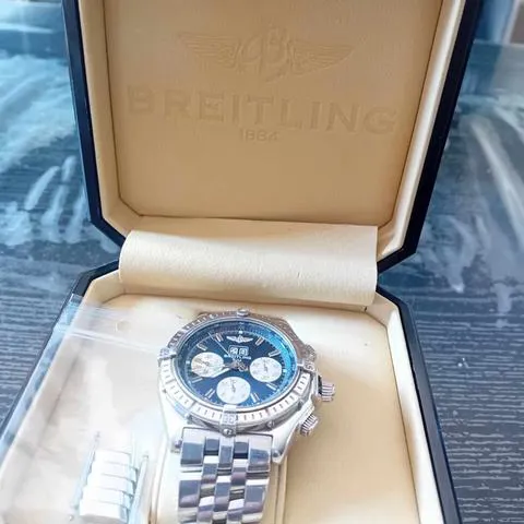 Breitling Crosswind Special A44355 44mm Stainless steel Blue 3