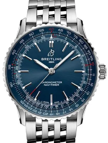 Breitling Navitimer A17329161C1A1 41mm Stainless steel Blue