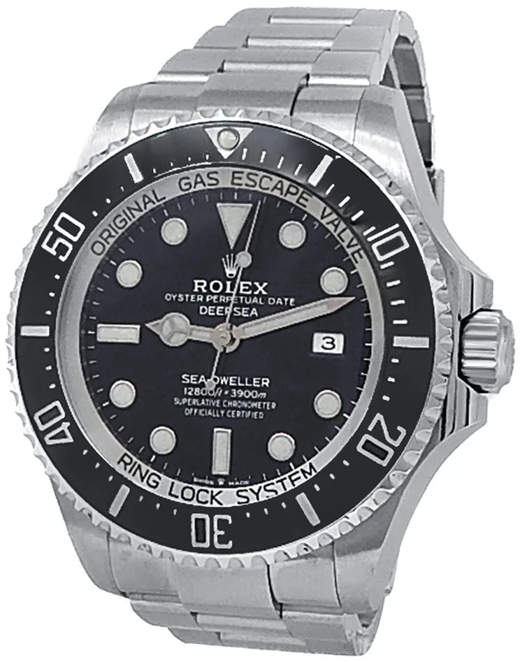 Rolex Sea-Dweller Deepsea 126660 44mm Stainless steel Black