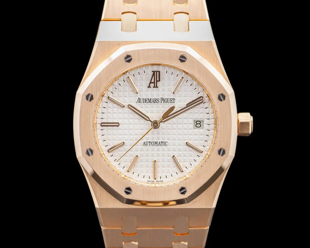 Audemars Piguet Royal Oak 15300OR.OO.D088CR.02 39mm Rose gold Silver