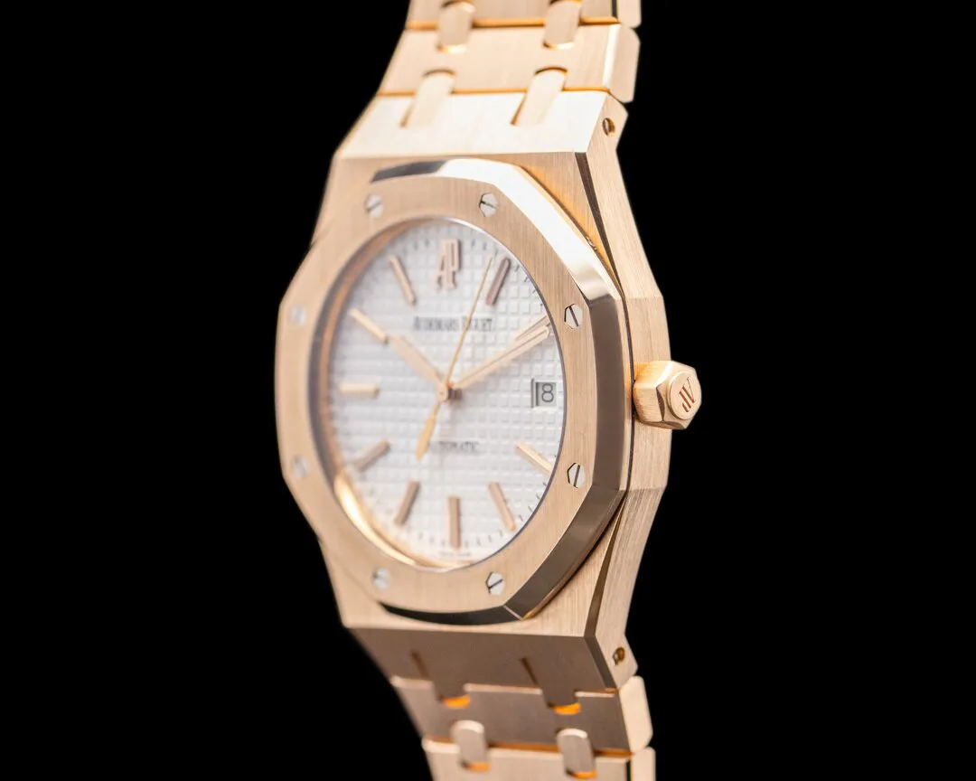 Audemars Piguet Royal Oak 15300OR.OO.D088CR.02 39mm Rose gold Silver 4