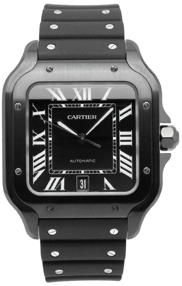 Cartier Santos de Cartier WSSA0039 40mm Stainless steel Black