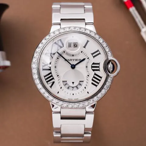 Cartier Ballon Bleu 42mm W6920011 38mm Stainless steel Silver