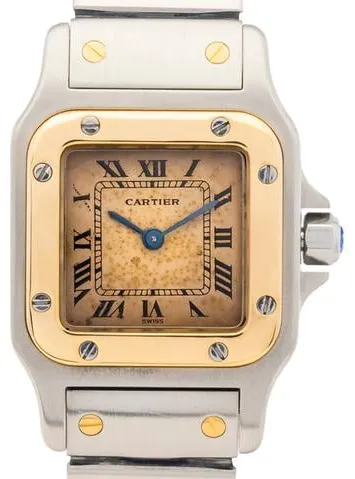 Cartier Santos 1057930 24mm Yellow gold and Stainless steel Gold