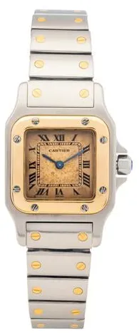 Cartier Santos 1057930 24mm Yellow gold and Stainless steel Gold 1