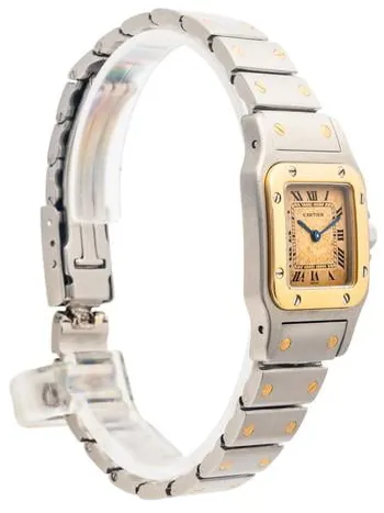 Cartier Santos 1057930 24mm Yellow gold and Stainless steel Gold 3