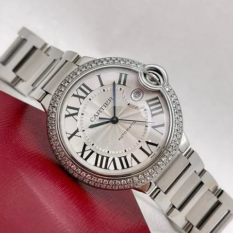 Cartier Ballon Bleu 42mm W69012Z4 42mm Stainless steel Silver 1