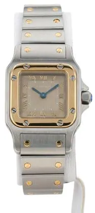 Cartier Santos Galbée 1057930 Yellow gold and Stainless steel Gold 1