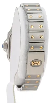 Cartier Santos Galbée 1057930 Yellow gold and Stainless steel Gold 3